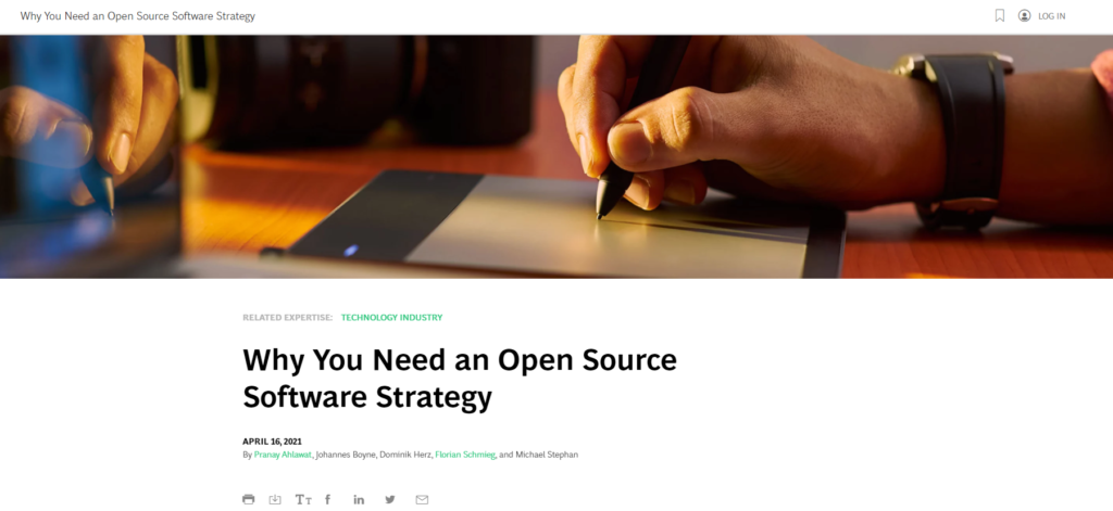 Why You Need an Open Source Software Strategy